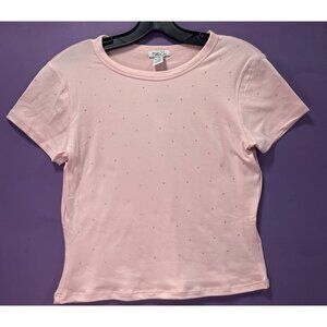 Rue 21 - Women's Short Sleeves T-Shirt - Pink - Medium